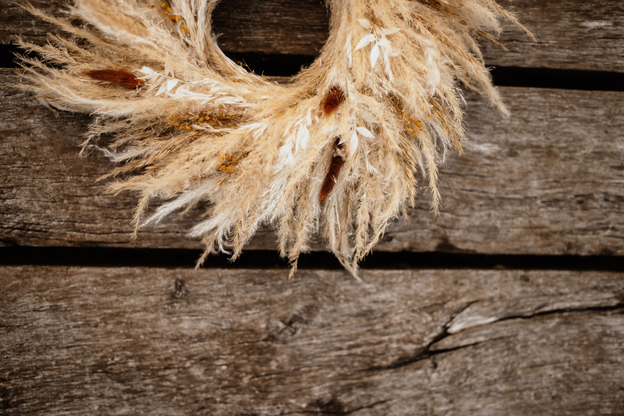 Trockenblumenkranz – Bild 2