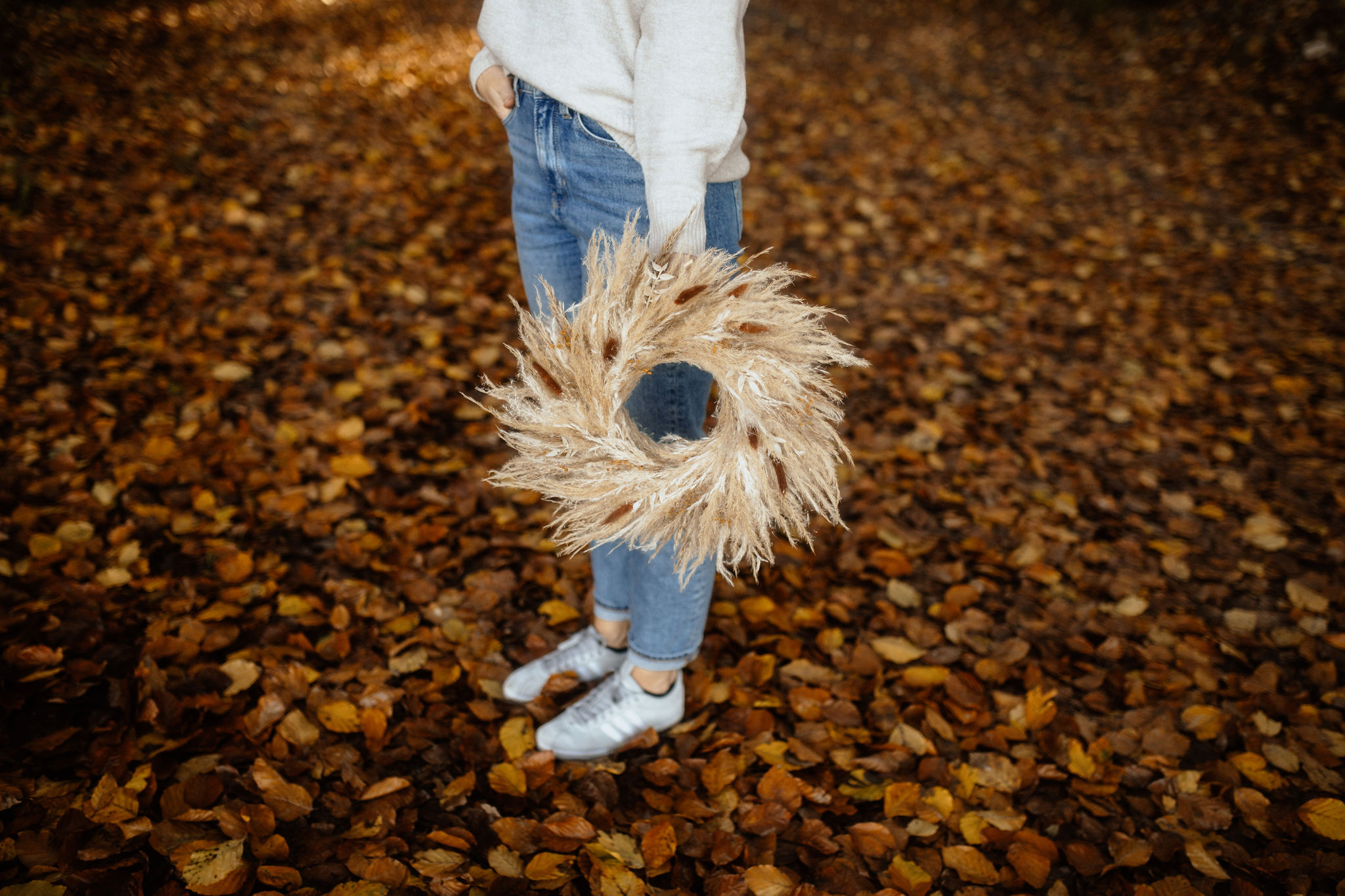 Trockenblumenkranz – Bild 5